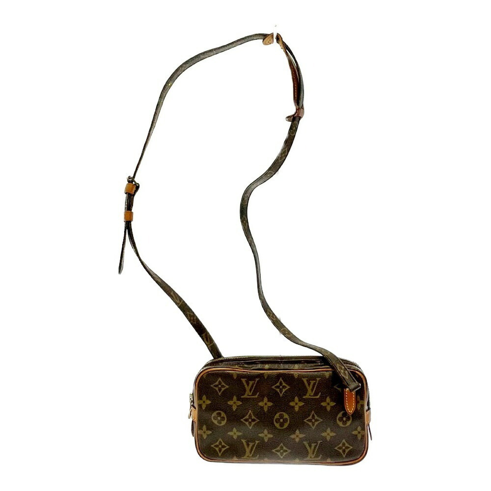 LOUIS VUITTON Monogram Marly Bandouliere Brown Shoulder Bag